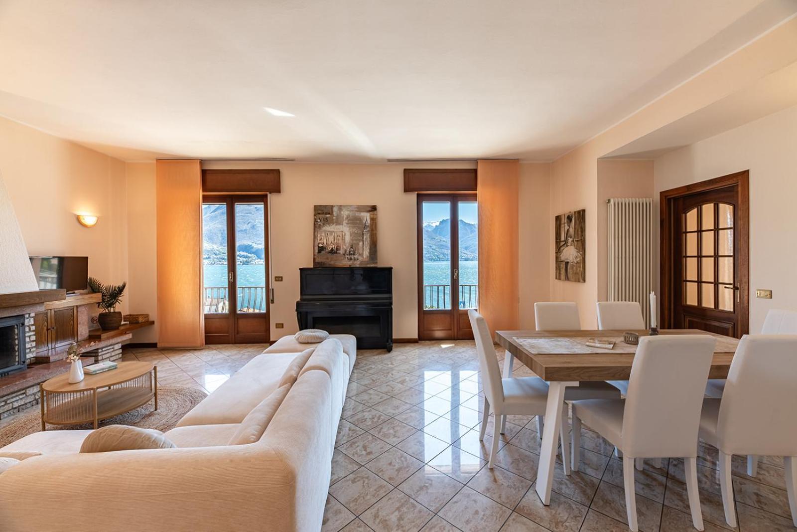 Appartamento Bellavista - Lake Como View - Near The Beach Cremia Zewnętrze zdjęcie